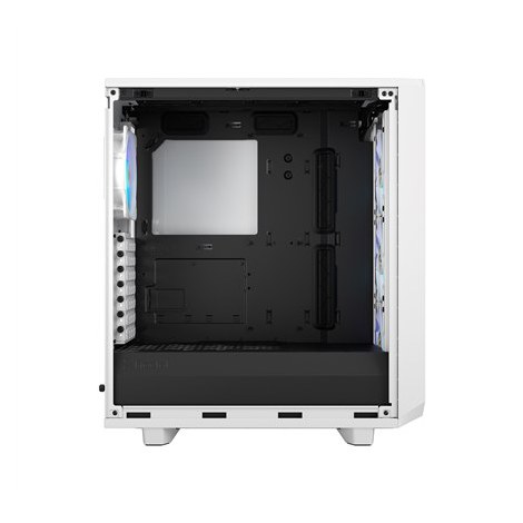Fractal Design | Meshify 2 Compact RGB | Side window | White TG Clear | Mid-Tower | Power supply included No | ATX - 6